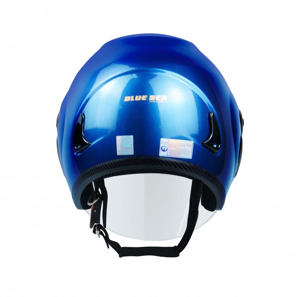 Mũ Bảo Hiểm 3/4 Đầu Có Kính Blue Sea A102K - Màu Xanh Navy
