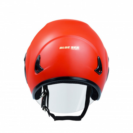 Mũ Bảo Hiểm 3/4 Đầu Có Kính Blue Sea A102K - Màu Đỏ Tươi